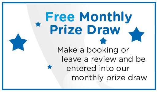 Enter Our Monthhly Prize Draw